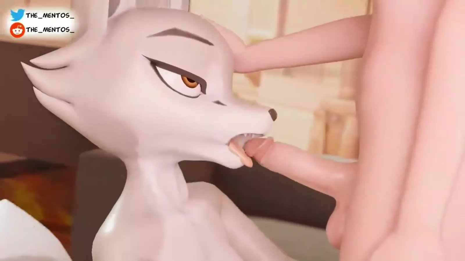 Seductive todd anthro with girl pawpads and phallus ti exposed cum